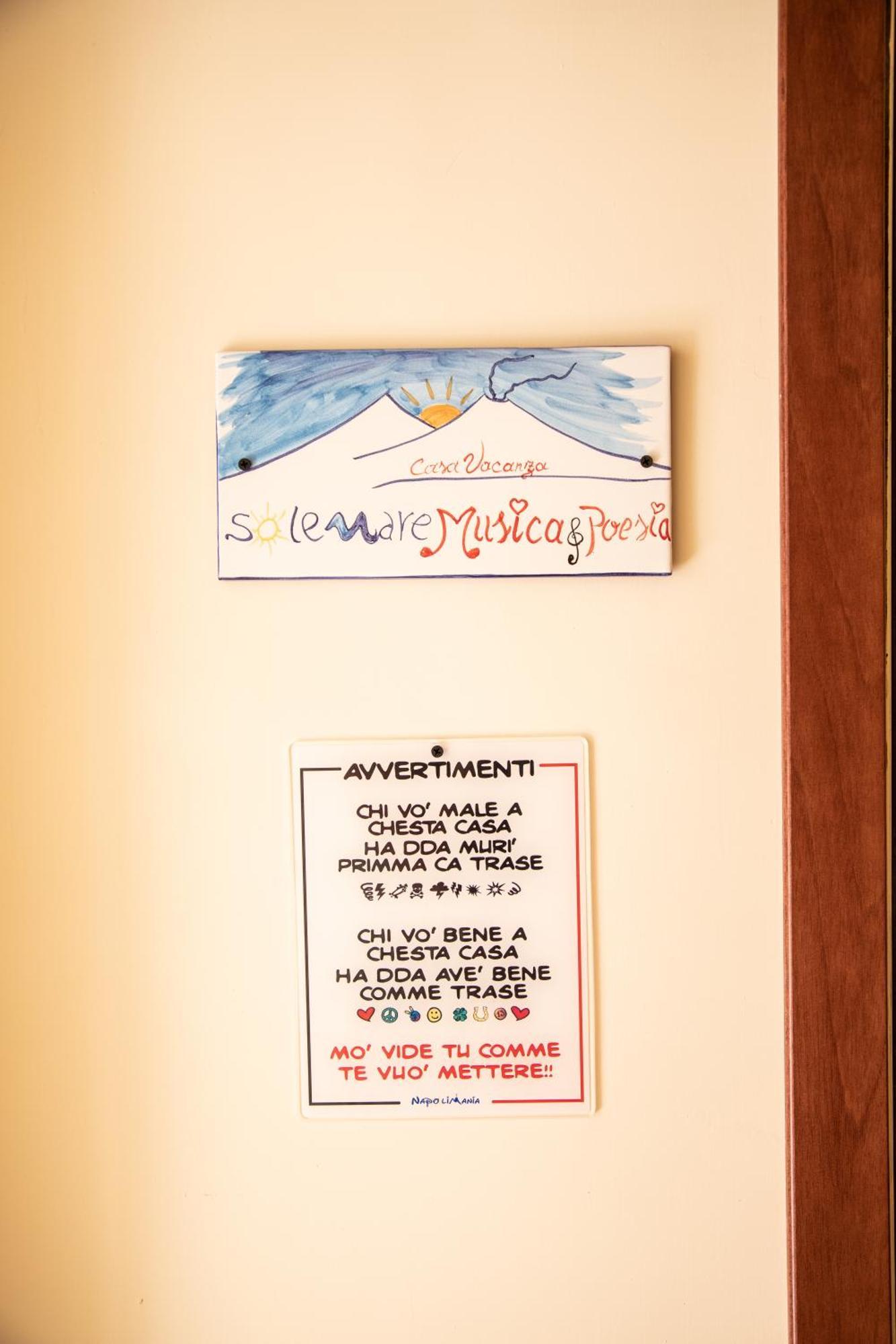Apartamento Solemare Musica&Poesia Nápoles Exterior foto